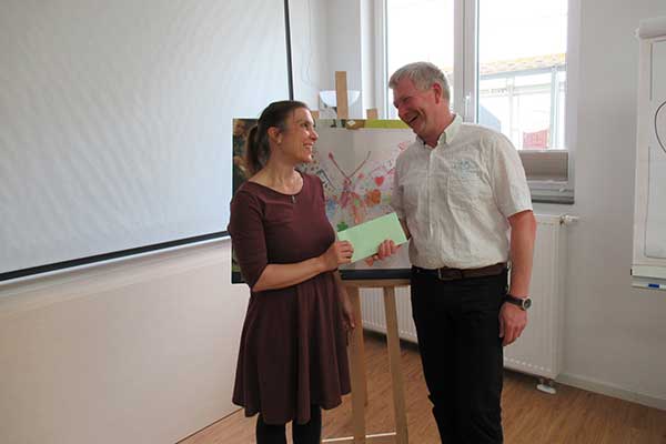 Spendenübergabe Hospizdienst Frankfurt