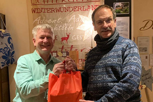 Spendenübergabe Schwalbacher Tafel